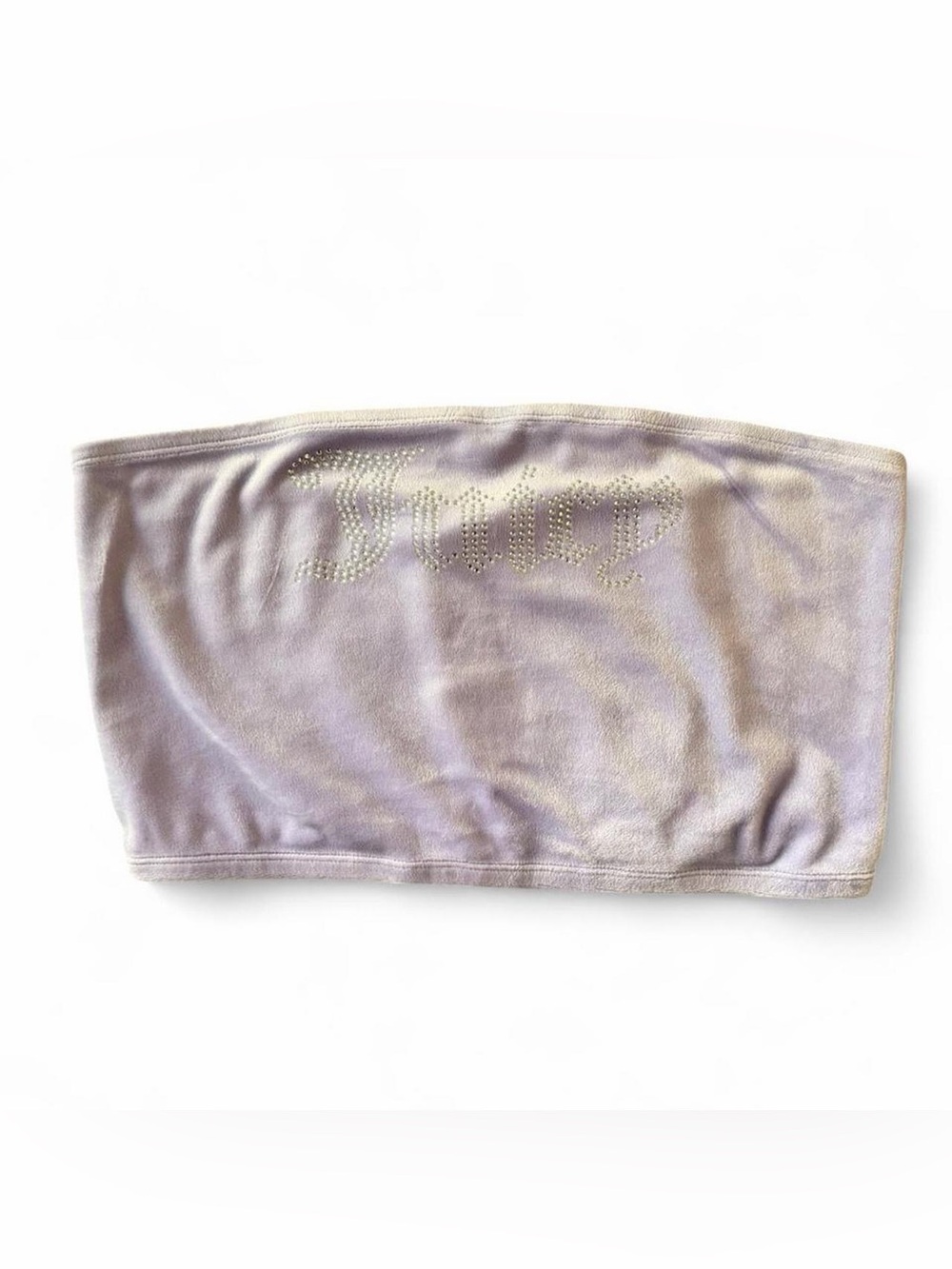 Juicy Couture Lavender Velour Label Bandeau